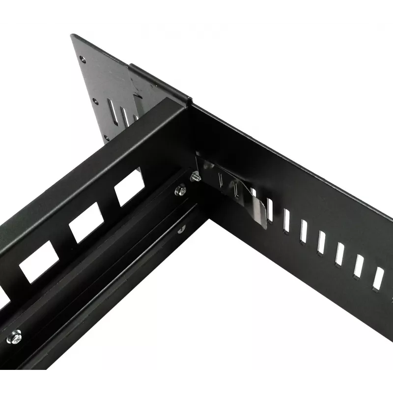 EXSYS DIN-Rail montavimo komplektas, 2U, 19 colių, 35mm DIN-Rail, juodas EX-6090