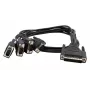 EXSYS Octopus laidas su 4 x 9 Pin, 1 metro ilgio (EX-OPTC44-9-100)