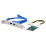 EXSYS EX-48010-3 Mini PCIe USB 3.2 Gen 1 plokštė su 2 prievadais (NEC)
