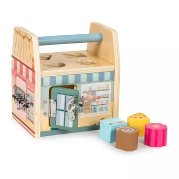 Gerardo's Toys medinis namelis su spynomis – lavinamasis žaislas nuo 18 mėn.