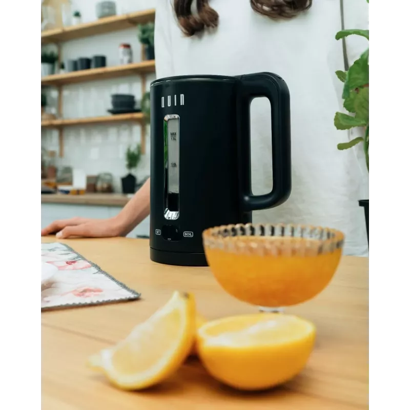 QUIN KTL-202 elektrinis virdulys, 1,5 l, juodas