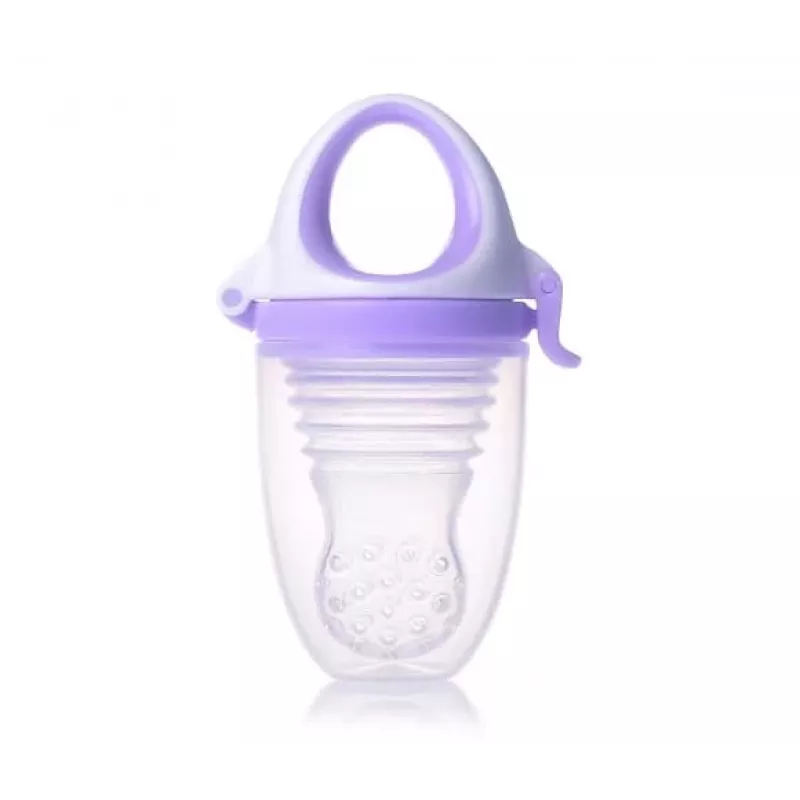 Kidsme Food Feeder Plus kūdikių maitinimo prietaisas nuo 6 mėnesių, levandų spalvos