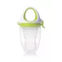 Kidsme Food Feeder Plus kūdikių maisto smulkintuvas nuo 6 mėnesių, žalios spalvos