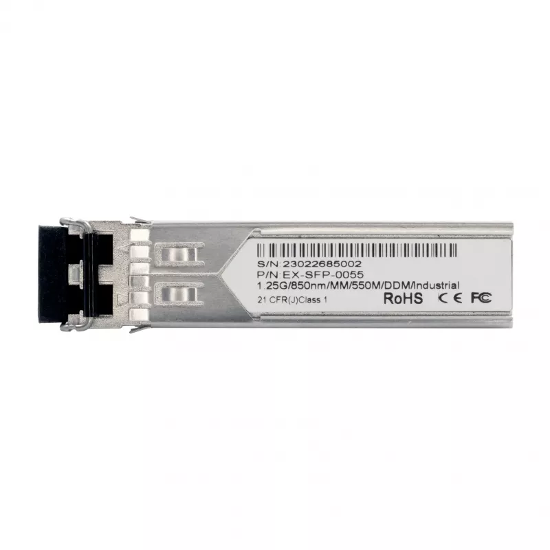 EXSYS EX-SFP-0055 SFP siųstuvas-imtuvas LC Duplex daugiamodis 550m 1.25Gbps 850nm -40°C iki 80°C