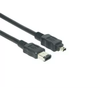 EXSYS FireWire 1394a laidas 6-pin į 4-pin, 1,5 m, juodas EX-K6810