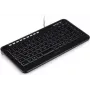 DSIT TB-602 Targus mini klaviatūra su USB, USA/Nordic išdėstymas, 19 inch serverių spintoms