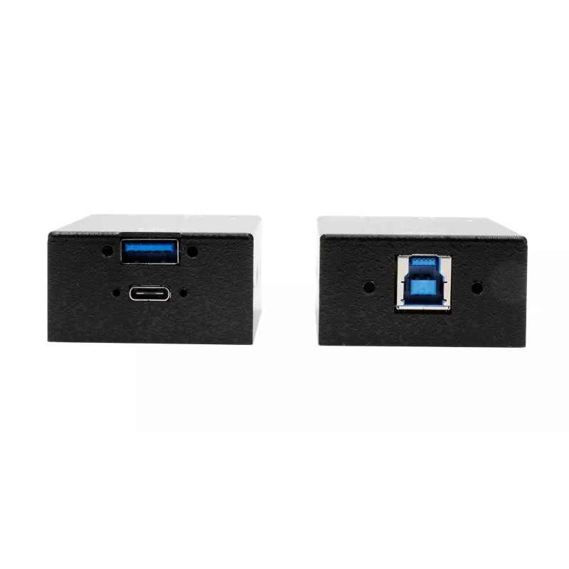 EXSYS EX-1448MM 2 portų USB 3.2 Gen1 prailgintuvas per daugiamodį optinį kabelį iki 300 m