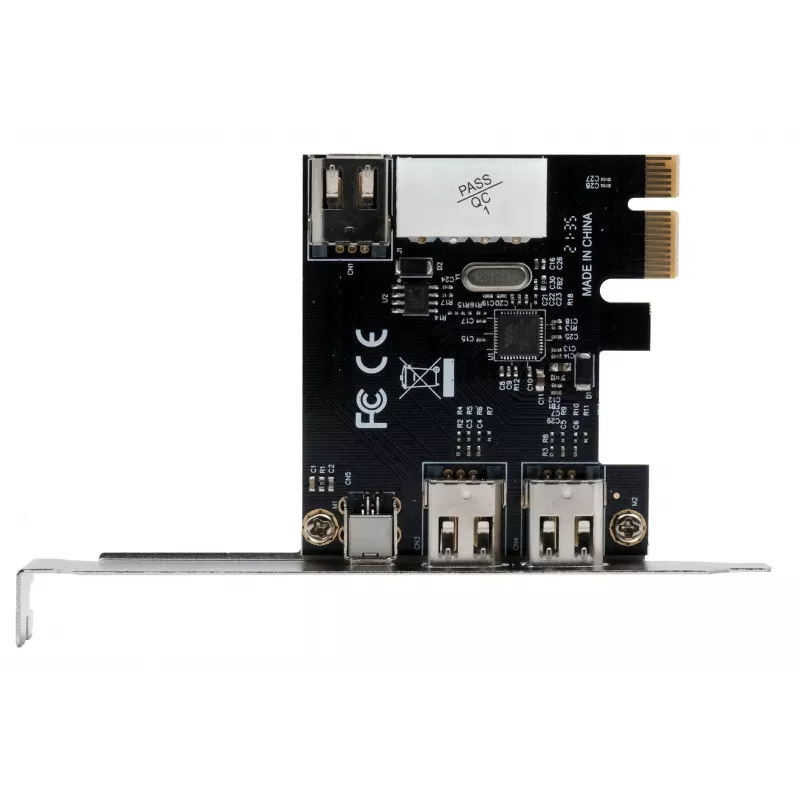 EXSYS EX-16600 PCI Express FireWire 1394a plokštė su 3+1 prievadais (VIA)