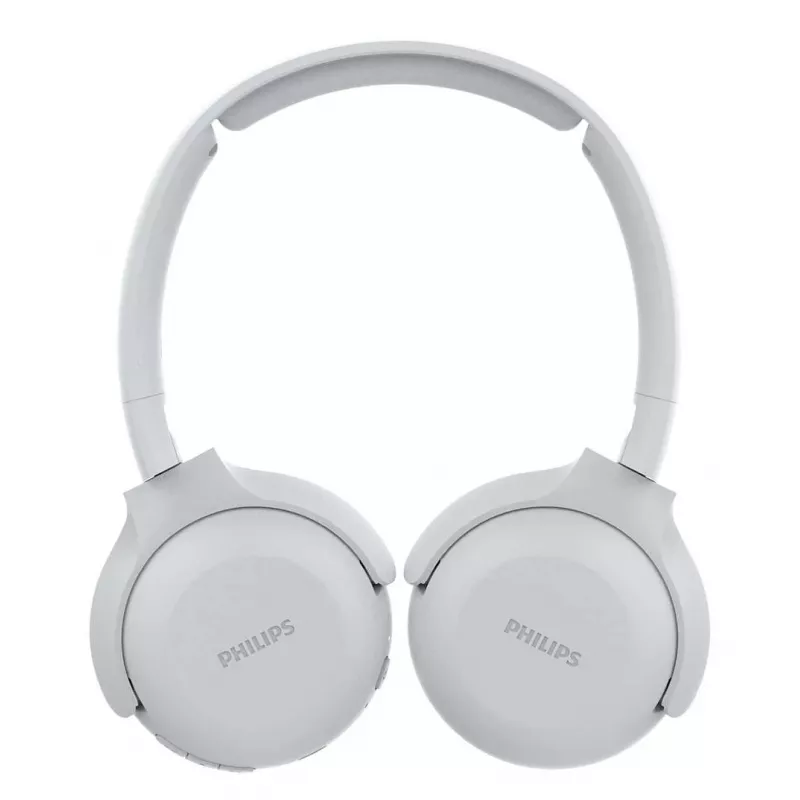 Philips UpBeat belaidės ant ausų uždedamos ausinės su mikrofonu, baltos
