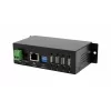 EXSYS EX-6003HMVS-POE-ON 4 prievadų USB 2.0 per Gigabit Ethernet serveris su PoE, 15KV ESD apsauga