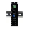EXSYS EX-6003HMVS-POE-ON 4 prievadų USB 2.0 per Gigabit Ethernet serveris su PoE, 15KV ESD apsauga