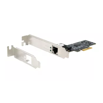 EXSYS 5 Gigabit Ethernet PCIe x1 tinklo plokštė, Realtek RTL8126, RJ45, Low Profile EX-60151
