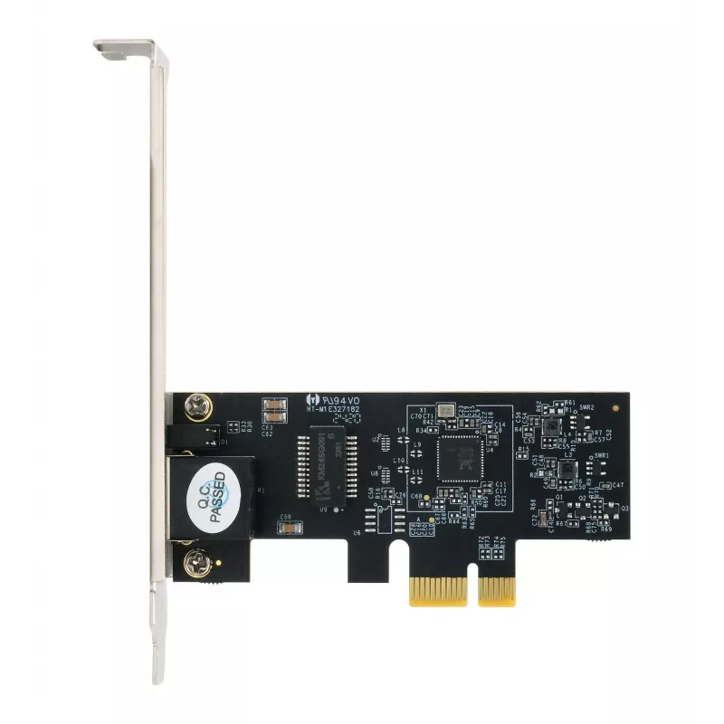 EXSYS 5 Gigabit Ethernet PCIe x1 tinklo plokštė, Realtek RTL8126, RJ45, Low Profile EX-60151