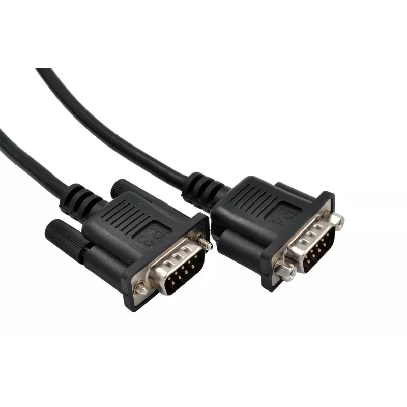 EXSYS EX-OPTC44-9-SM Octopus laidas 4 x 9 pinų serijinis RS-232 išskaidymo laidas, HD44 vyriškas į 4x DB9 vyriškus, 0,6m, juodas