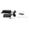 EXSYS EX-6009POE 90W Gigabit PoE++ injektorius, 48-57V DC gnybtų įvestis, IEEE 802.3bt Type 4, DIN-bėgio/sieninis montavimas