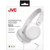 JVC HA-S31M-W-E ausinės su laidu ir mikrofonu, baltos