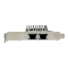 EXSYS Dual 10 Gigabit Ethernet PCIe x4 tinklo plokštė, Intel X550-AT2, 2x RJ45, Low-Profile EX-60222