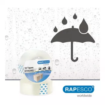 Rapesco 1807 permatoma lipni juosta 19 mm x 33 m, 10 ritinių