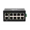 EXSYS Mini 10 prievadų pramoninis Gigabit PoE+ komutatorius, valdomas per interneto sąsają (EX-62036MPOE)