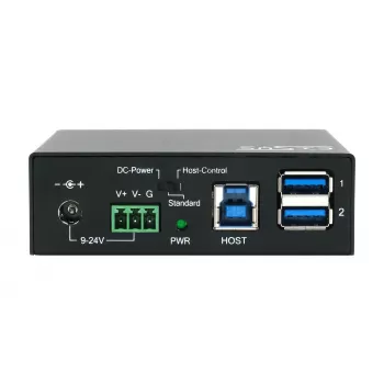 EXSYS EX-11241HMS 10 prievadų USB 3.2 Gen 1 metalinis šakotuvas su 15KV ESD apsauga