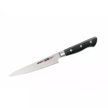 SAMURA PRO-S universalus peilis 145 mm, AUS-8 plienas, G-10 rankena