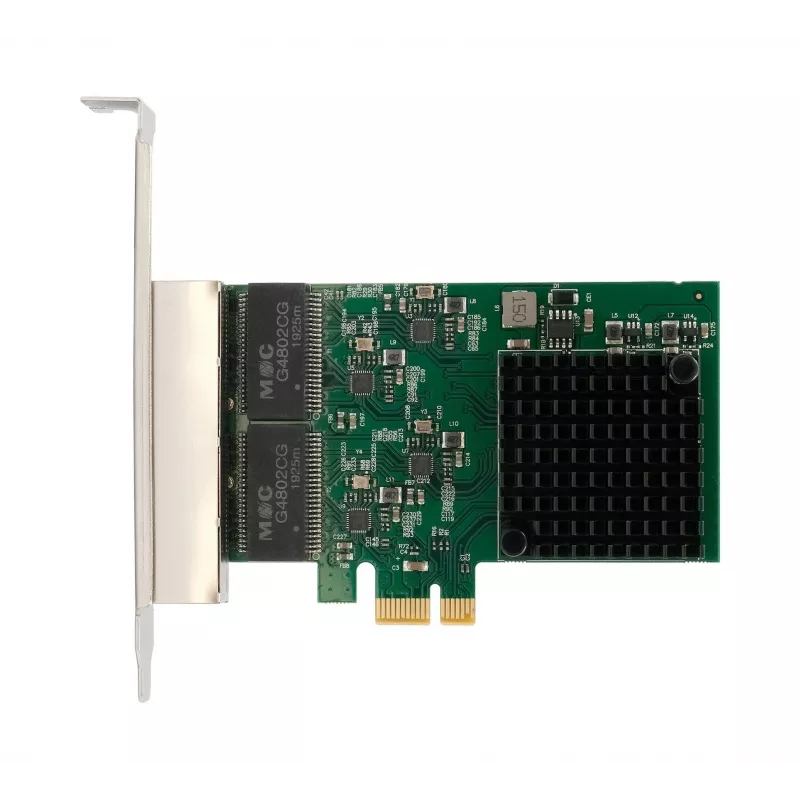 EXSYS EX-60104 Quad 1 Gigabit Ethernet PCIe x1 tinklo plokštė (Realtek RTL8111H)