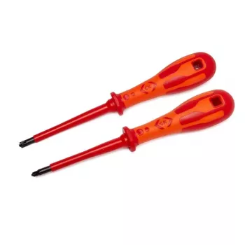 C.K T49146 Dextro VDE Modulo atsuktuvų rinkinys, 2 vnt., Modulo antgaliai Nr. 1 ir Nr. 2, VDE 1000 V izoliacija