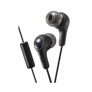 JVC HA-FX7M-B-E austiņas ar mikrofonu, melnas