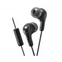 JVC HA-FX7M-B-E austiņas ar mikrofonu, melnas