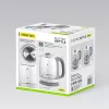 Maestro MR-056 pilkas elektrinis virdulys 1,7 L 2200 W