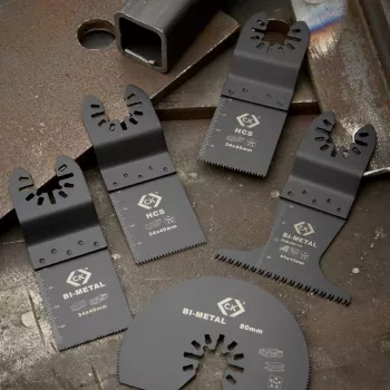 C.K Tools T0870 5 dalių pjūklo geležčių rinkinys (jaunajam metalo pjūklui ir siaurapjūkliui)