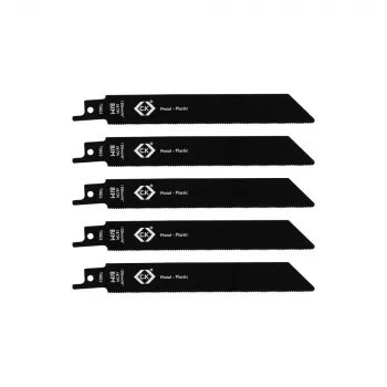 C.K Tools T0822 slenkamojo pjūklo ašmenys 18 TPI, 150 mm, 5 vnt.