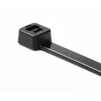 HellermannTyton GL200 juodi kabelių raiščiai 203mm x 4.7mm, 100 vnt. paketas 111-01264