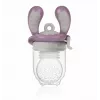 Kidsme Food Feeder Large kieto maisto maitinimo prietaisas Plum 6+ mėn.