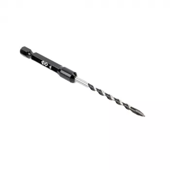 C.K Tools T3115 040 mūro grąžtas 4 mm, 1/4 colio šešiabriaunis kotas, volframo karbido antgalis, 40CR plienas