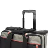 C.K Tools Magma Technicians Rolling Tool Case su ratais, 50+ kišenės, teleskopinis rankenas, juoda/raudona (MA2652)