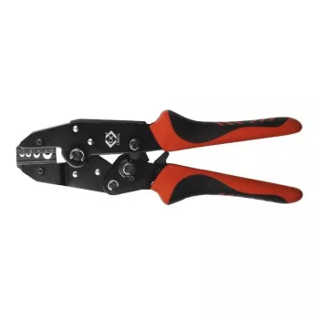 C.K Tools T3697A reketinės presavimo replės neizoliuotiems antgaliams 1-10 mm²