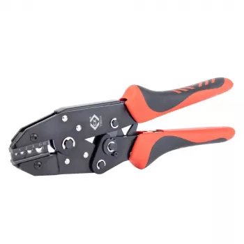 C.K Tools T3697A reketinės presavimo replės neizoliuotiems antgaliams 1-10 mm²