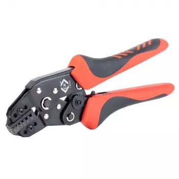 C.K Tools T3684 automatinės presavimo replės vielų antgaliams 0,25-6 mm² (AWG 23-10)