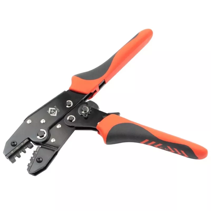 C.K Tools T3671A saulės jungčių MC3 ir MC4 presavimo replės 2,5–6 mm²