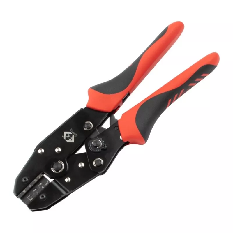 C.K Tools T3671A saulės jungčių MC3 ir MC4 presavimo replės 2,5–6 mm²