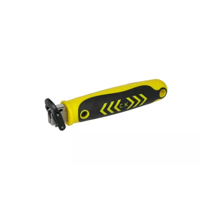 C.K Tools T0820-1 pjūklo rankena 300 mm pjūklo geležtėms, ergonomiška kompozitinė rankena, juoda/raudona