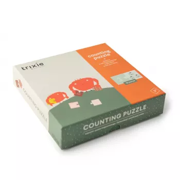 TRIXIE 35-612 medinis miško gyvūnų formų dėlionė nuo 2 metų