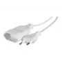 CUC Exertis Connect 573722 prailgintuvas, 1 lizdas, 1,8 m, baltas
