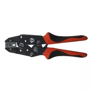 C.K Tools T3683A suspaudimo replės izoliuotiems ir neizoliuotiems antgaliams 10-25 mm²