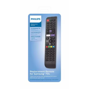 PHILIPS SRP4010/10 Universalus nuotolinio valdymo pultas – 8-in-1 infraraudonasis, su mokymosi funkcija, juodas