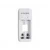Philips SCB2070NB/00 baterijų įkroviklis su 2x AA 700 mAh akumuliatoriais