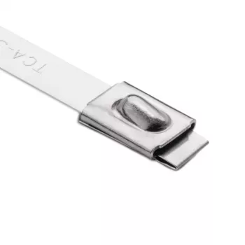 HellermannTyton MBT33H nerūdijančio plieno kabelių raištis, 360 mm x 7,9 mm, 50 vnt. paketas (111-94339)
