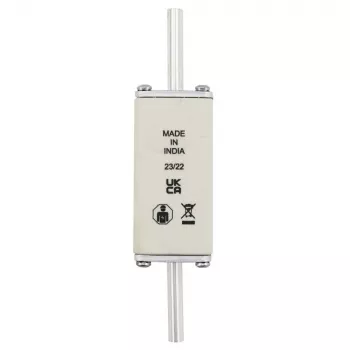 Eaton 80NHG0B NH saugiklis, 0 dydis, 80 A, 500 V AC, gG, mechaninis indikatorius, 3 vnt.