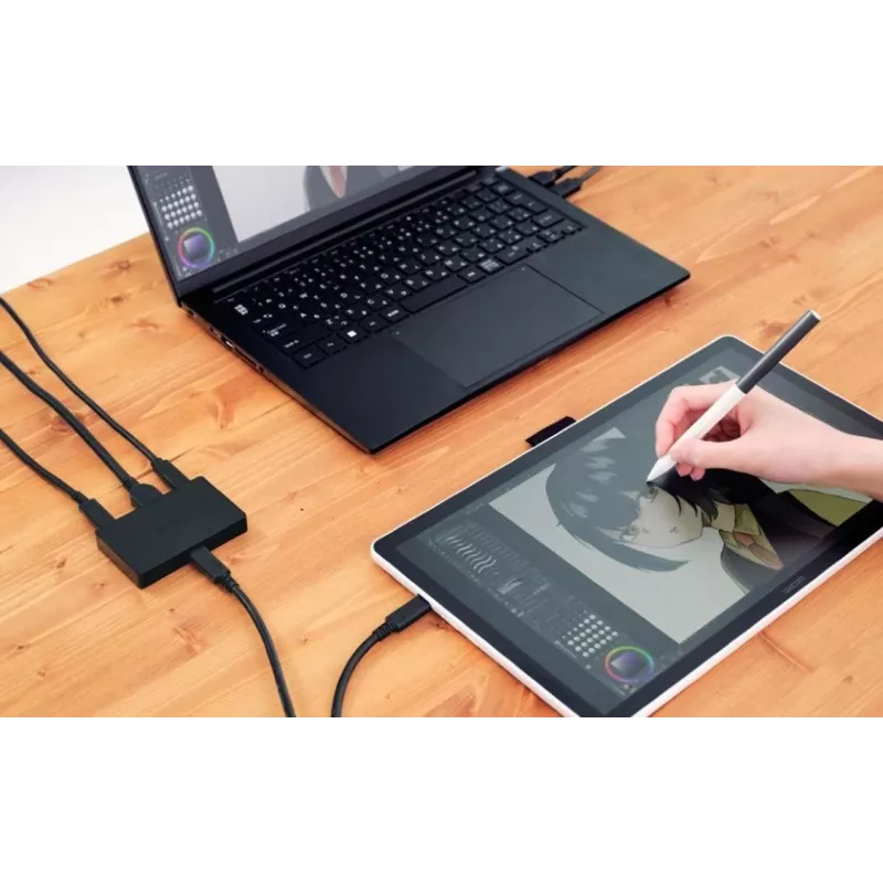 Wacom Converter Kit for Movink OLED 13 ir Wacom One 14 - USB-C į HDMI